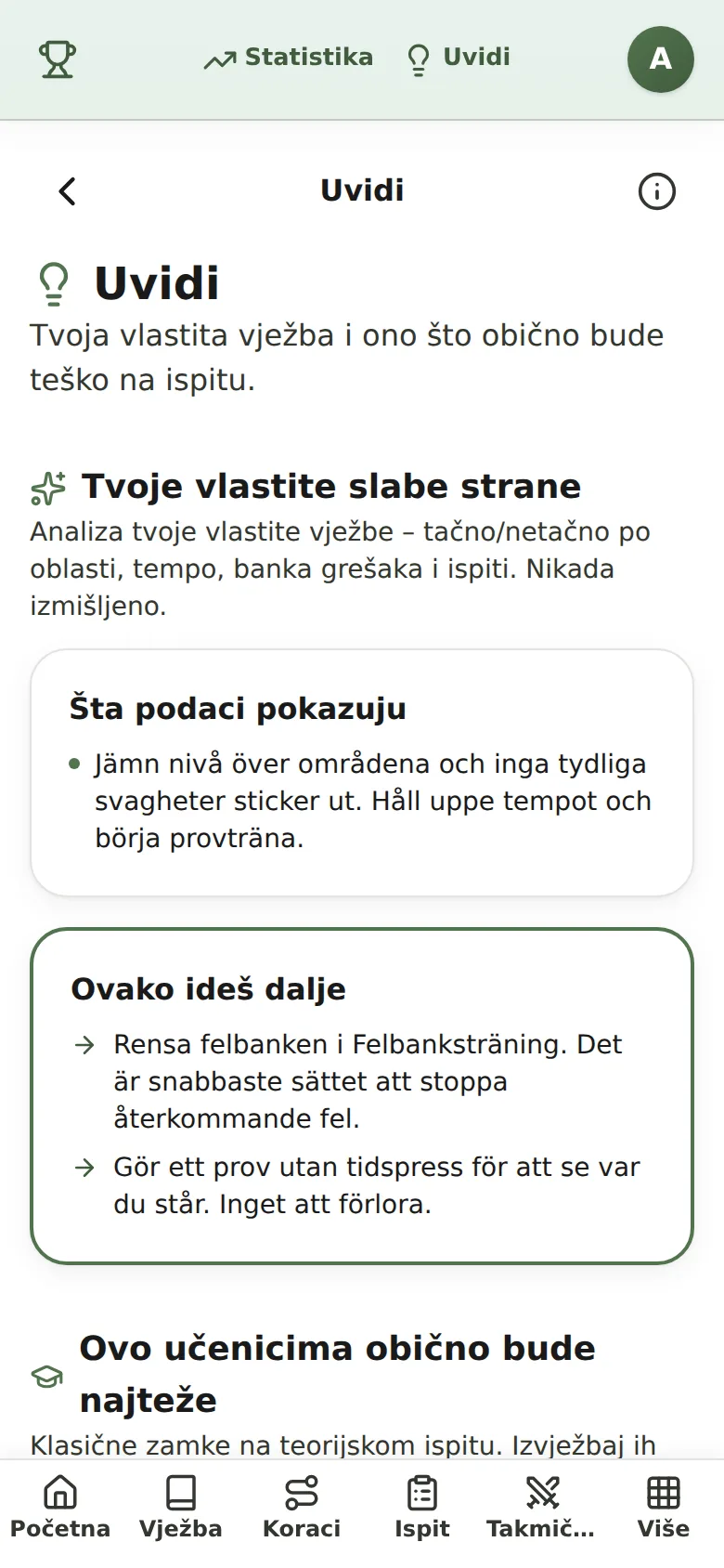 Svaga områden