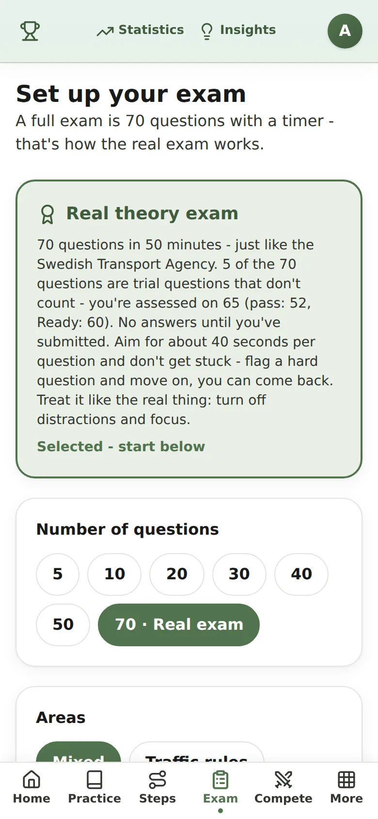 Provsimulering