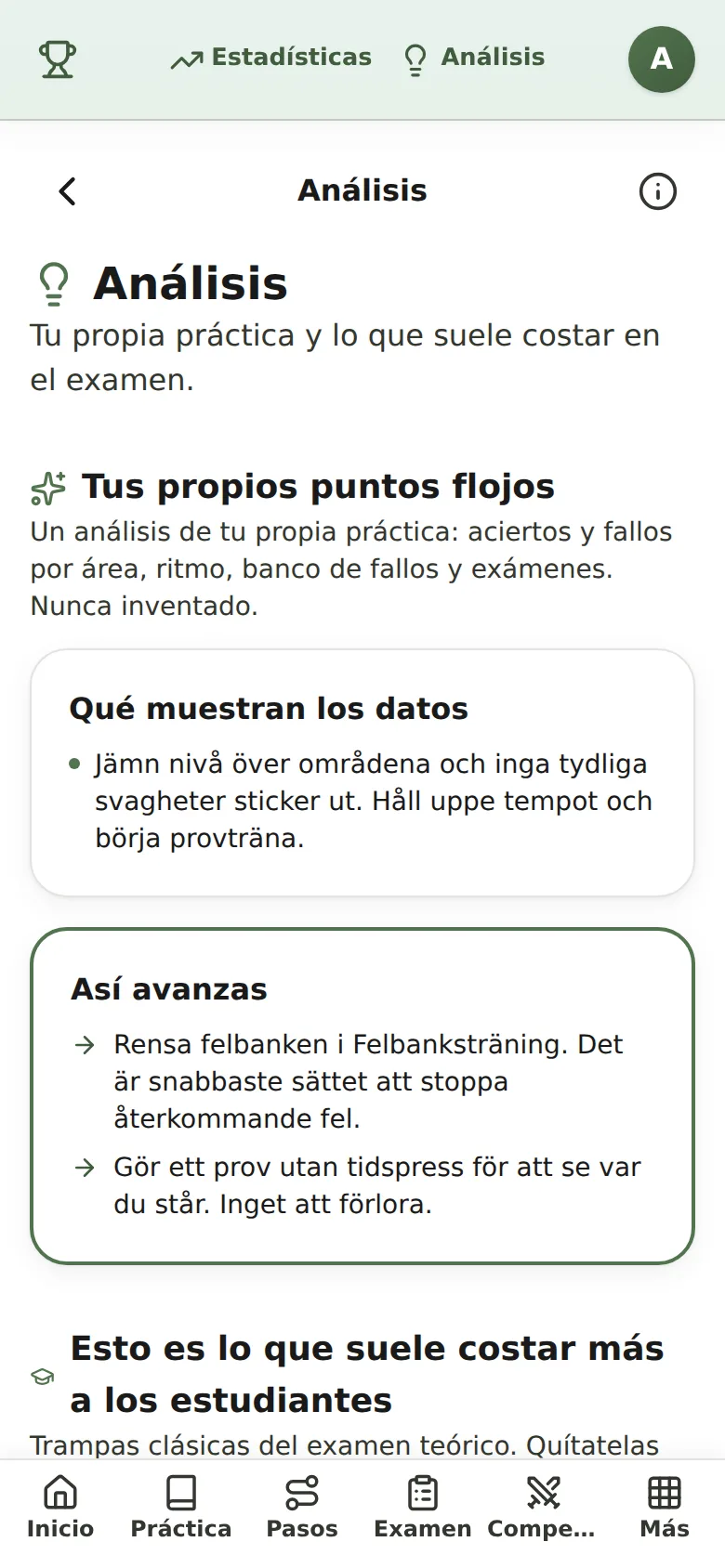 Svaga områden