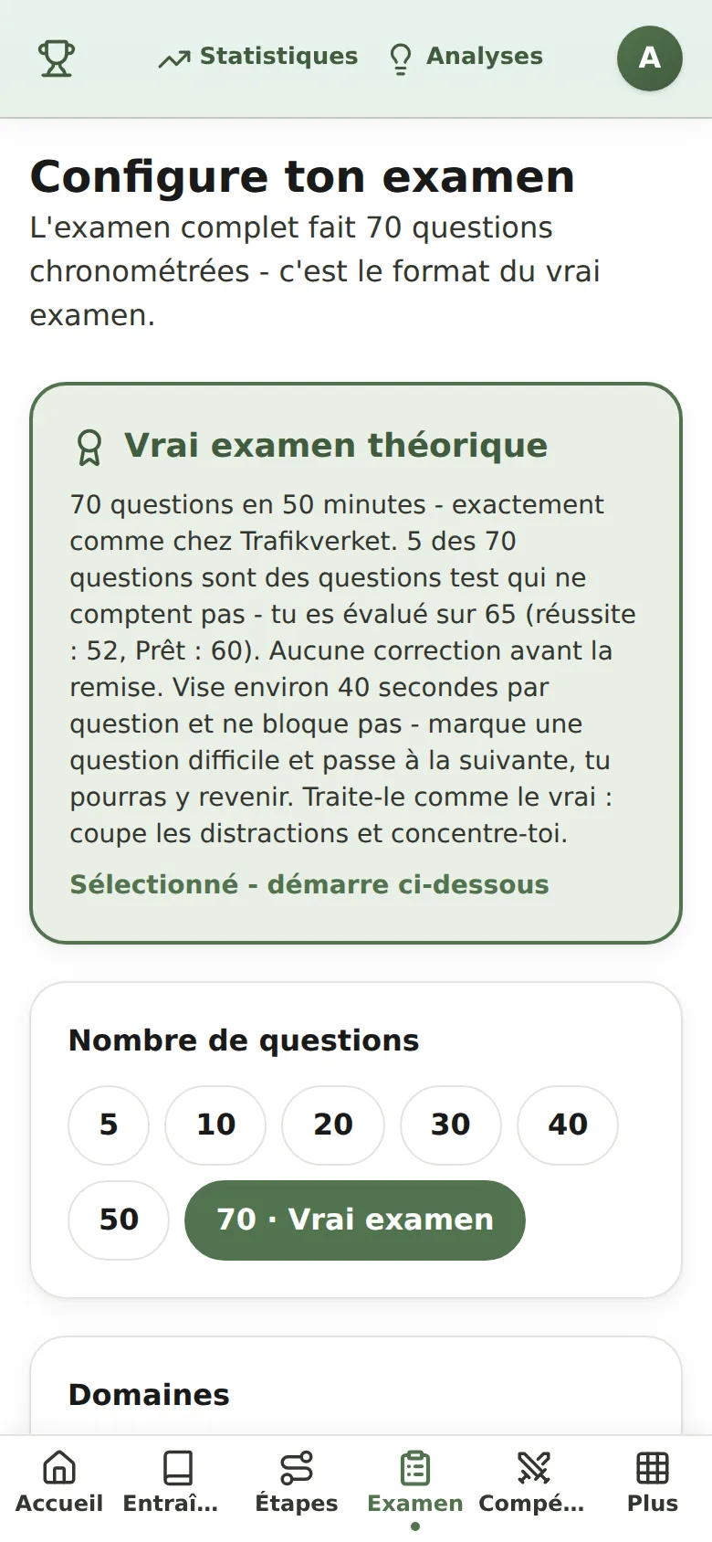 Provsimulering