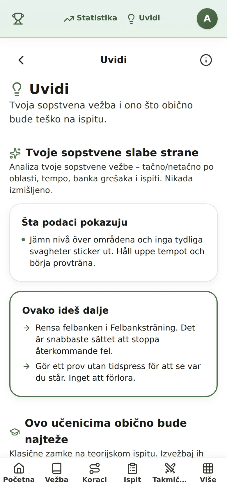 Svaga områden