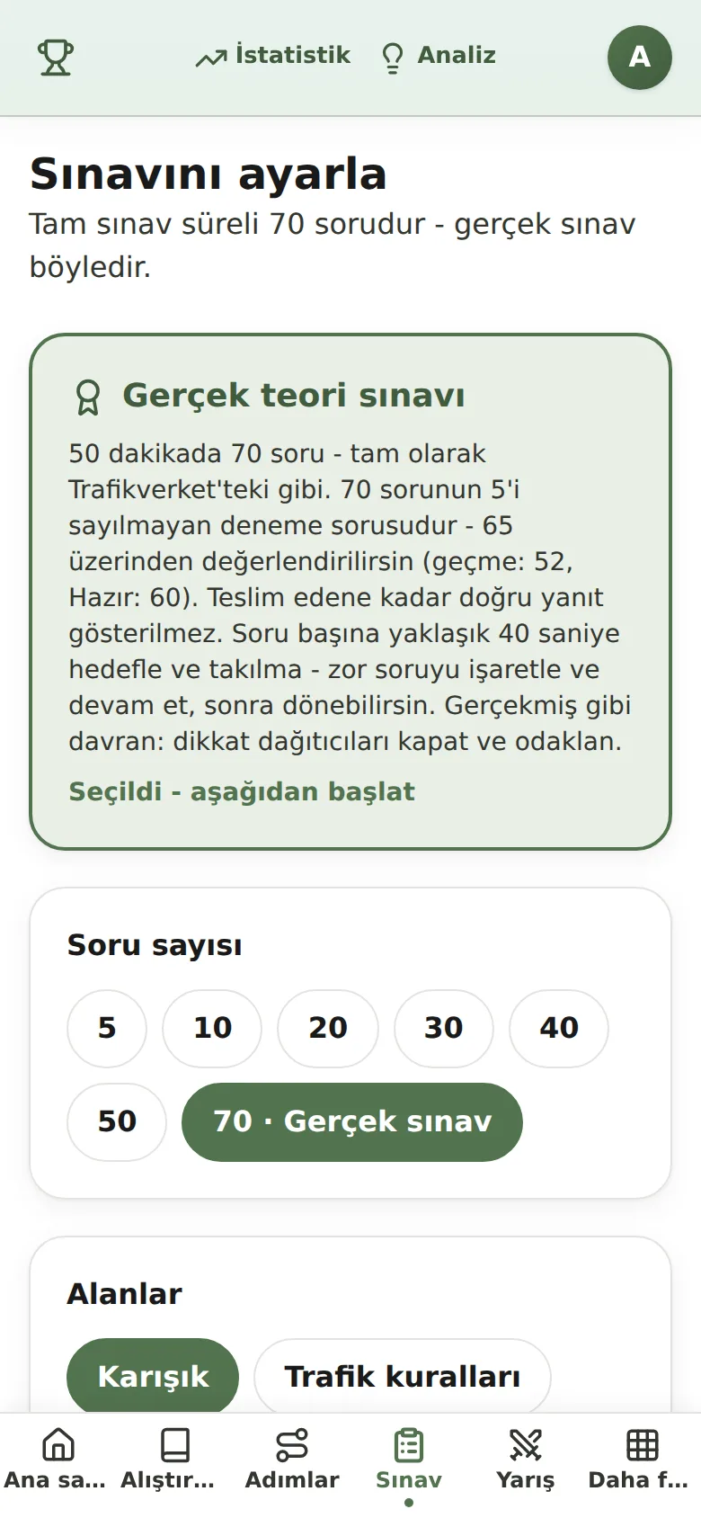 Provsimulering